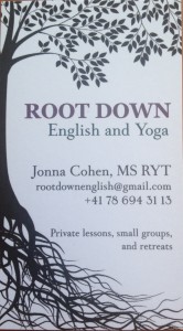 Root Down Biz Card